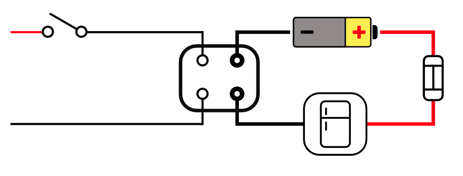 fridge relay diagram for camper van