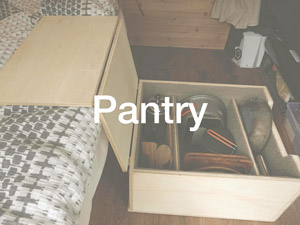 Food and kitchen pantry box